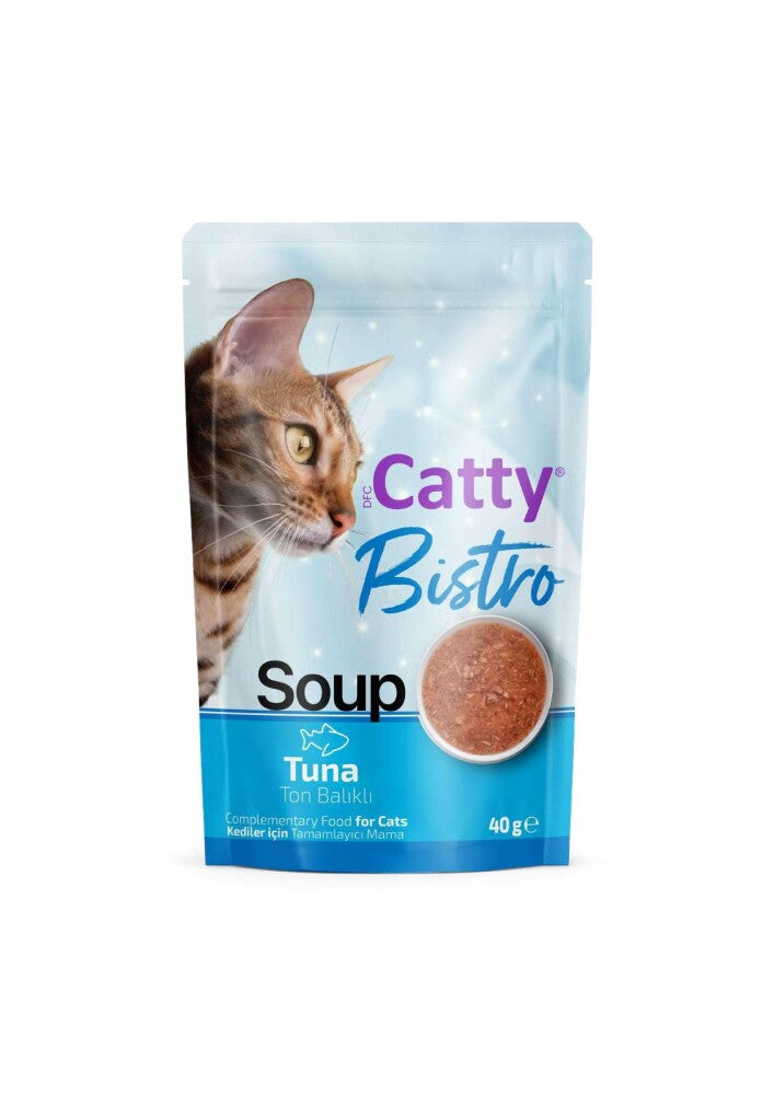 Catty Bistro Ton Balıklı Kedi Çorbası 40 GR | SRC: Barcode: 8680542872574